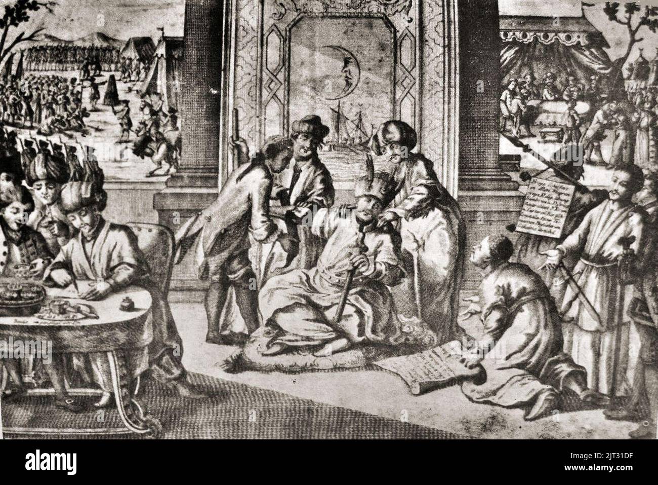 Trattato di Küçük Kaynarca 1774. Foto Stock