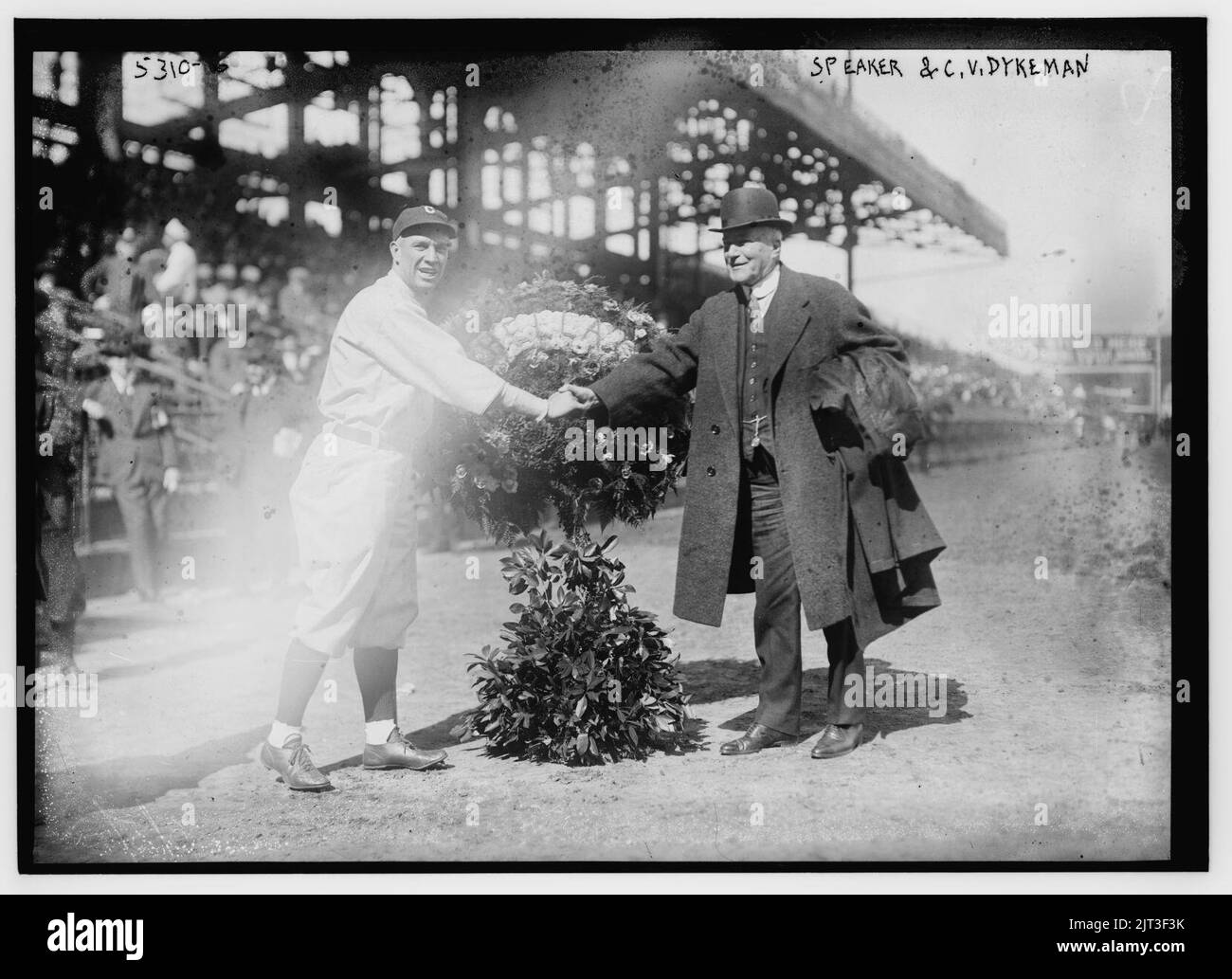 Tris altoparlante, Cleveland AL & Conrad v. Dykeman, Shriners' potentato imperiale (baseball) Foto Stock