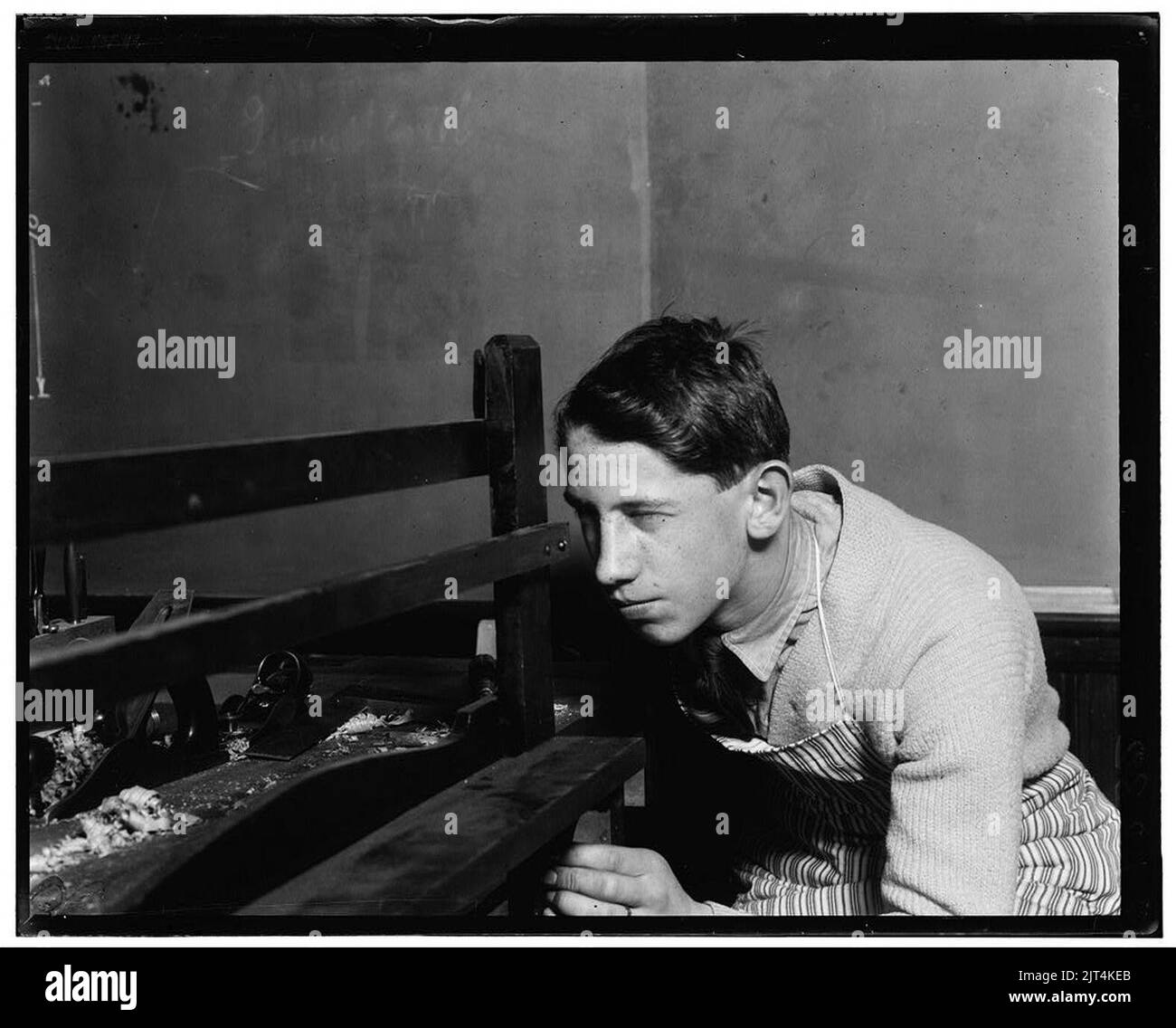 Scuola di tipo-professionale. Foto Stock