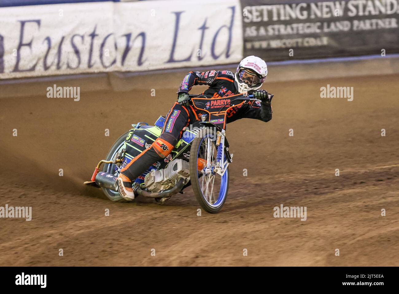 Nick Morris - pilota australiano della pista per Wolverhampton Wolves nella SGB Premiership Foto Stock