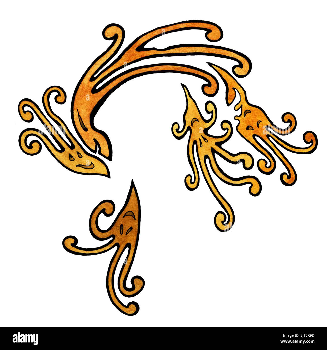 Gruppo 4 amanti ed ex. Set di acquerello divertente Halloween spiriti di zucca. Emozioni come le persone. Elementi isolati su sfondo bianco. Foto Stock Gruppo 4 amanti ed ex. Set di acquerello divertente Halloween spiriti di zucca. Emozioni come le persone. Elementi isolati su sfondo bianco. Foto Stock