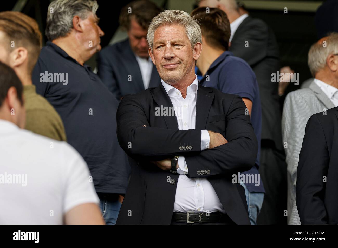 Utrecht, Paesi Bassi. 28th ago, 2022. ROTTERDAM - General Manager Marcel Brands durante la partita olandese di Eredivie tra sbv Excelsior e PSV Eindhoven allo stadio Van Donge & De Roo il 28 agosto 2022 a Rotterdam, Paesi Bassi. ANP PIETER STAM DE YOUNG Credit: ANP/Alamy Live News Foto Stock