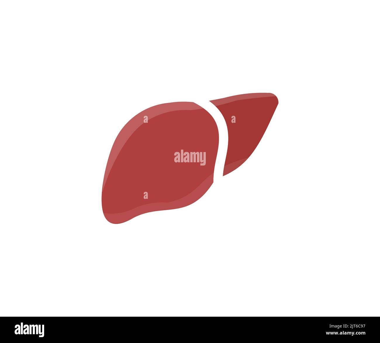 Fegato umano, logo di vaccinazione contro l'epatite. Consapevolezza della prevenzione e del trattamento disegno e illustrazione del vettore di epatite virale. Illustrazione Vettoriale