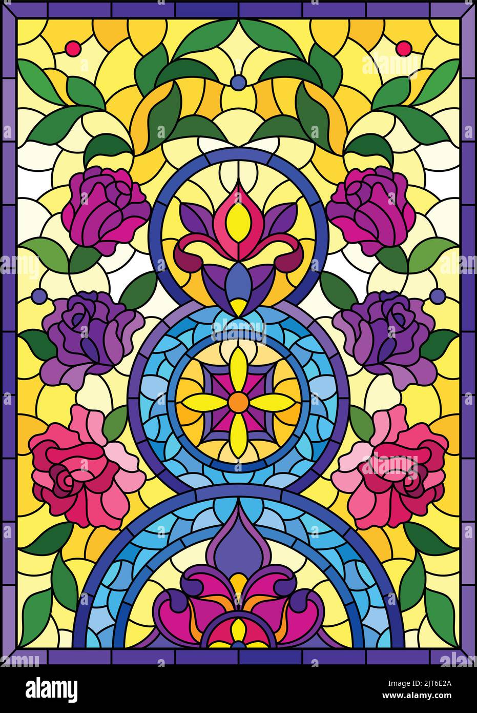 Ornamento etnico fatto a mano, modello senza cuciture Illustrazione Vettoriale