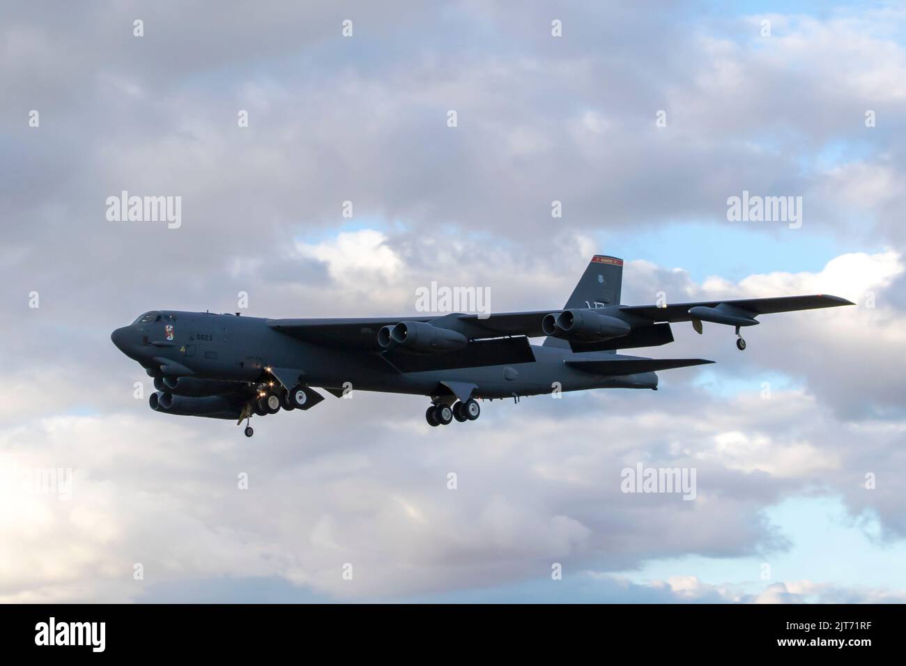 60-0023 Boeing B-52H Stratofortress United States Air Force RAF Fairford 24/08/2022 Foto Stock