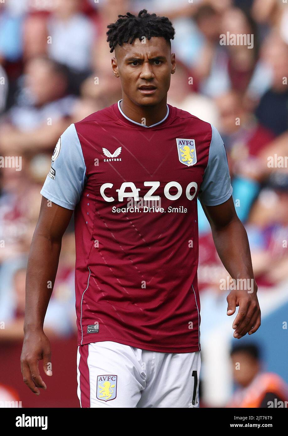 Birmingham, Regno Unito. 28th agosto 2022. Ollie Watkins di Aston Villa durante la partita della Premier League al Villa Park, Birmingham. Il credito per le immagini dovrebbe essere: Andrew Yates / Sportimage Credit: Sportimage/Alamy Live News Foto Stock