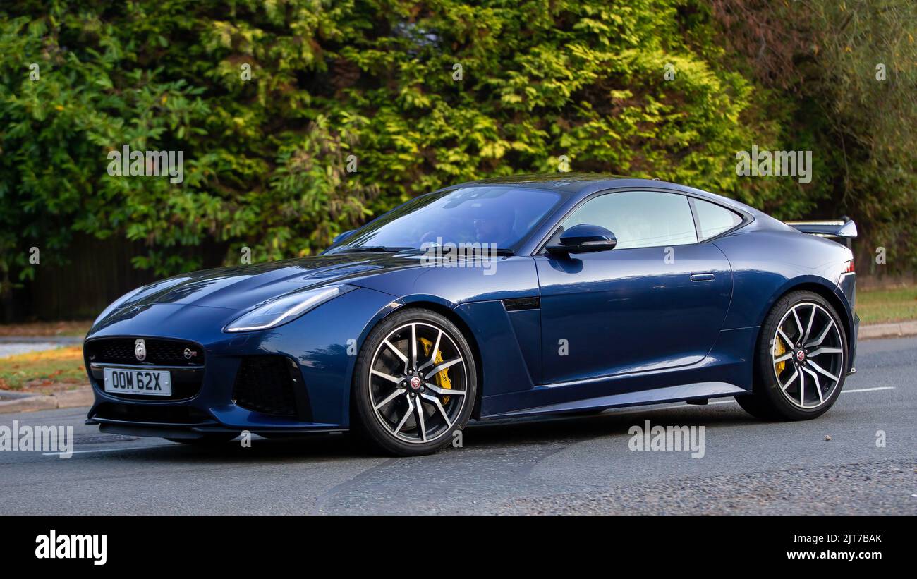 Jaguar F TYPE SVR da 2018 5000 cc Foto Stock
