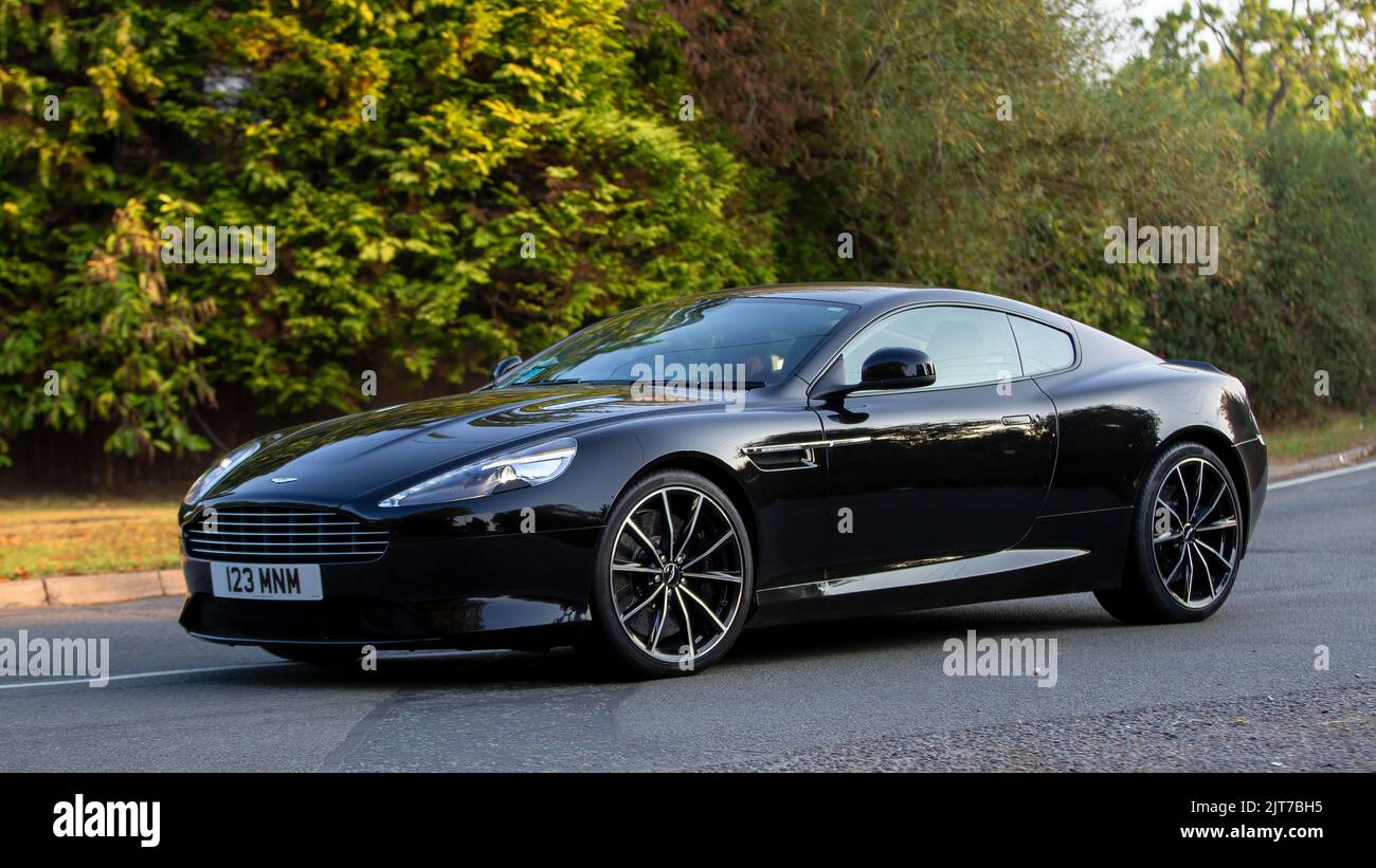 2016 nero 5935cc Aston Martin Vanquish Foto Stock