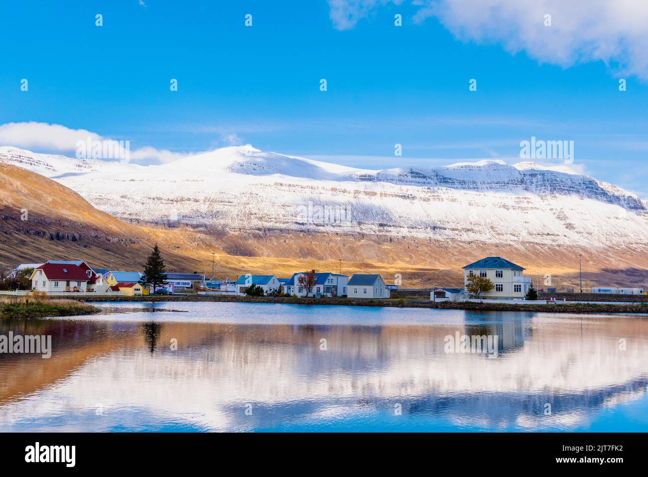 Incredibile Islanda viaggio intorno all'isola in Ring Road Foto Stock