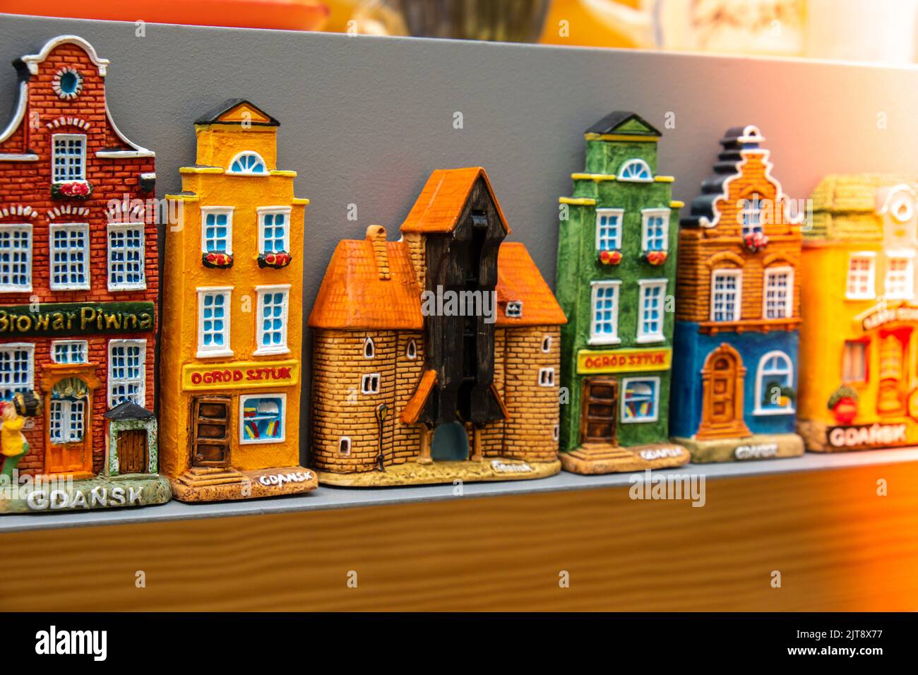 Magnete Frigorifero 3D Copenhagen Danimarca – Souvenir Con Palazzo Amalienborg, Resina, 9x5 Cm