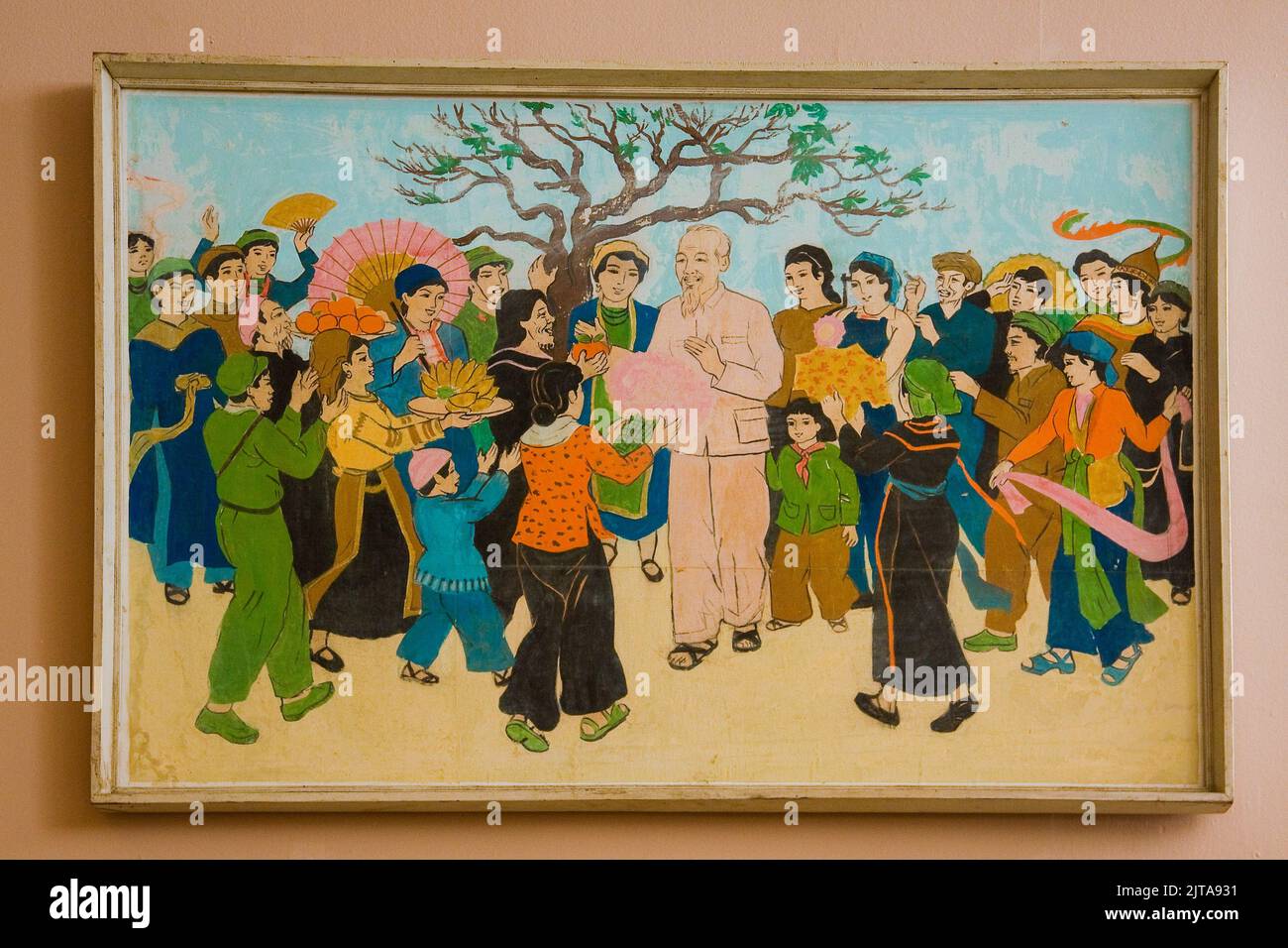 Vietnam, Hanoi ho Chi Minh museo Foto Stock