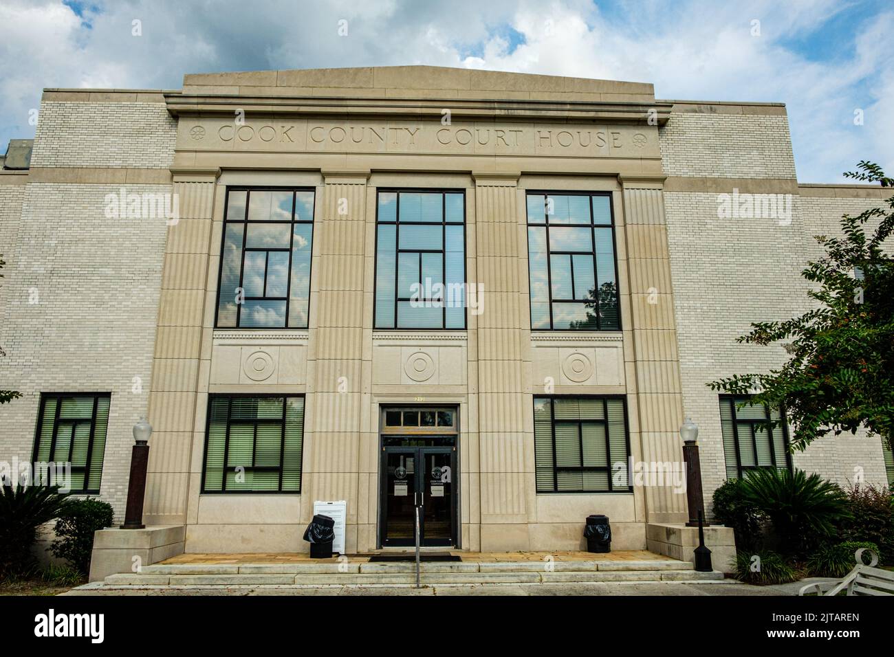 Cook County Courthouse, North Hutchinson Avenue, Adel, Georgia Foto Stock