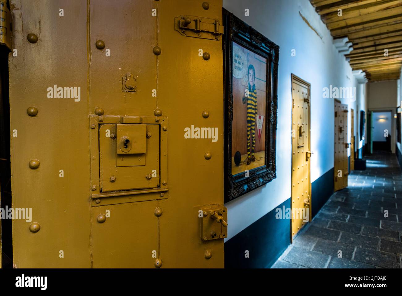 Il ristorante a tre stelle De Librije si trova nella ex prigione di Zwolle, nei Paesi Bassi Foto Stock