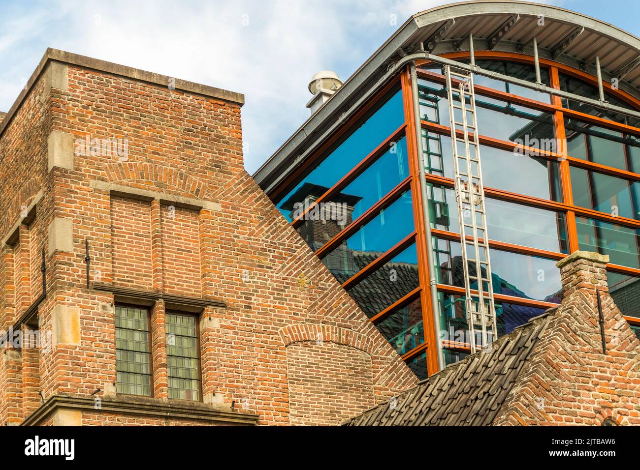 Il Museo anno per la storia urbana di Zwolle, Paesi Bassi Foto Stock