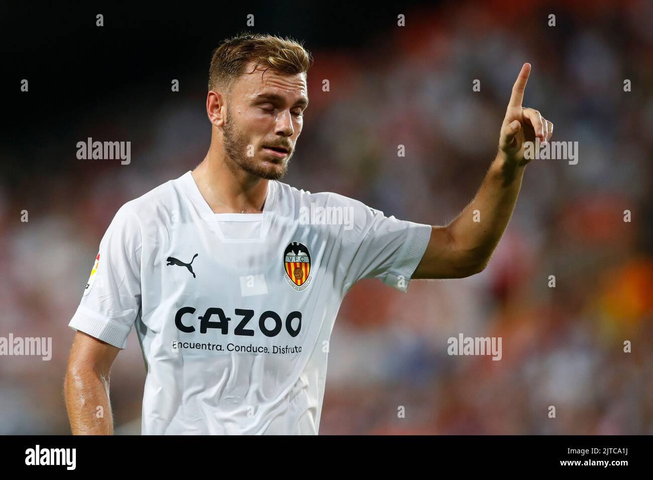 Toni lato di Valencia CF Foto Stock