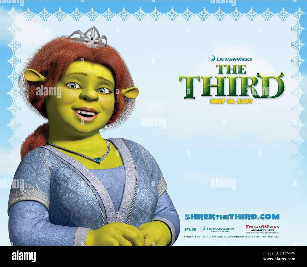 La principessa Fiona POSTER, Shrek terzo, 2007 Foto Stock