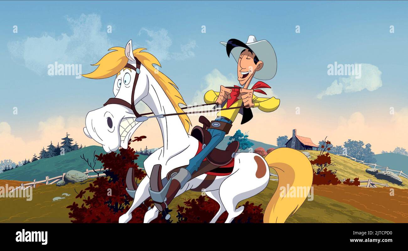 JOLLY JUMPER, Lucky Luke, Go west - A Lucky Luke ADVENTURE, 2007 Foto Stock