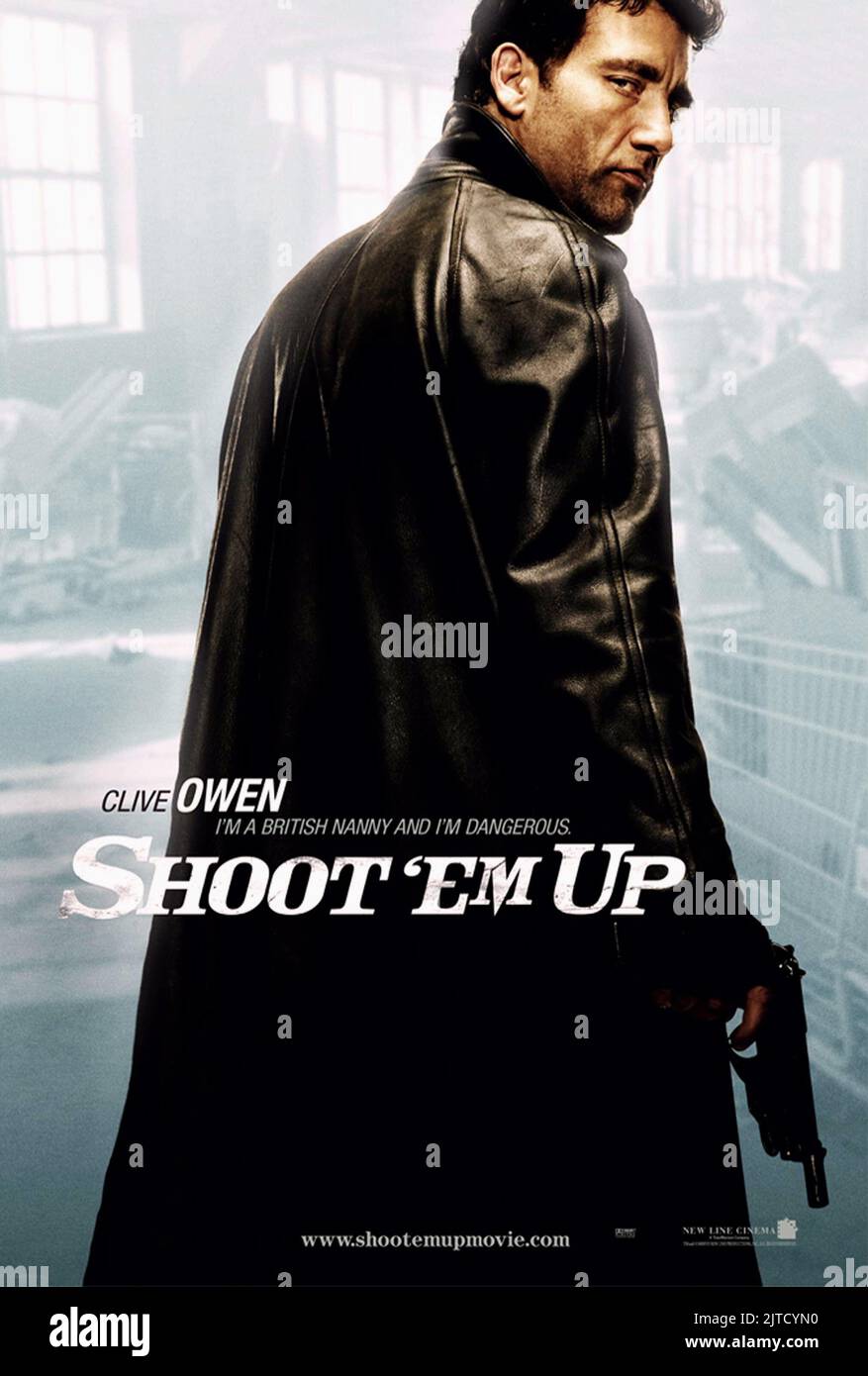 CLIVE OWEN POSTER, SHOOT 'EM UP, 2007 Foto Stock