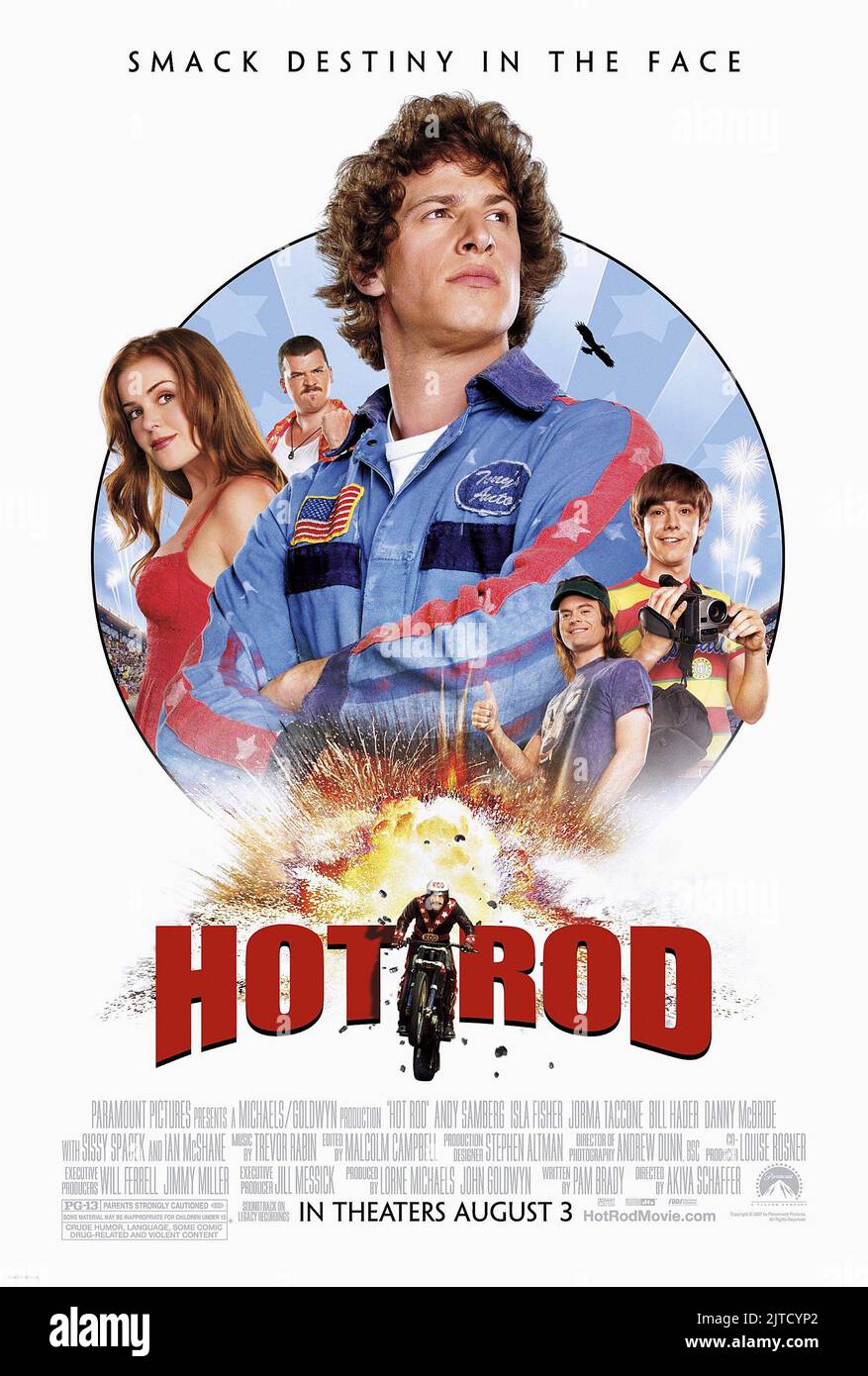 ISLA FISHER, Andy Samberg POSTER, hot rod, 2007 Foto Stock