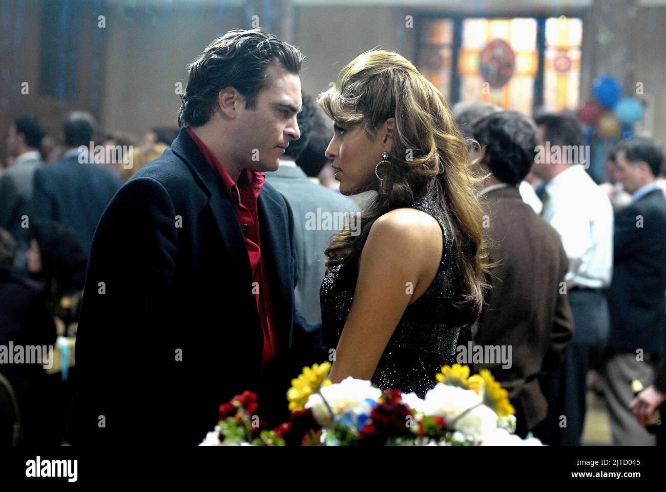 JOAQUIN PHOENIX, EVA MENDES, siamo proprio la notte, 2007 Foto Stock