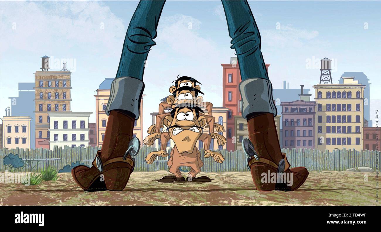 THE DALTONS, VAI VERSO OVEST: UNA FORTUNATA AVVENTURA LUKE, 2007 Foto Stock