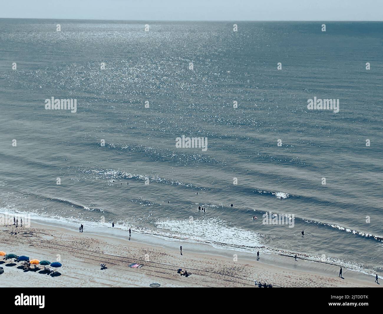 Spiaggia ed estate Foto Stock