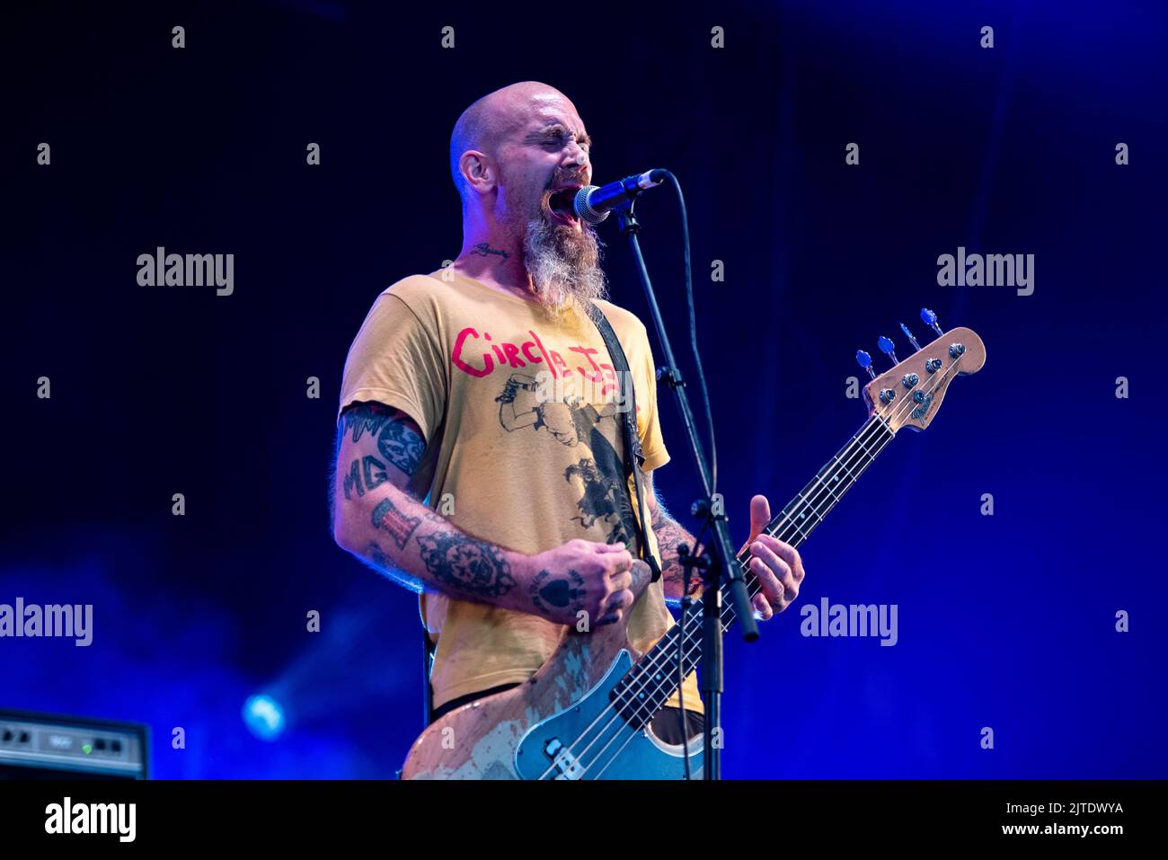 24 giugno 2022: Stöner esibirsi al festival Hellfest Open Air Foto Stock