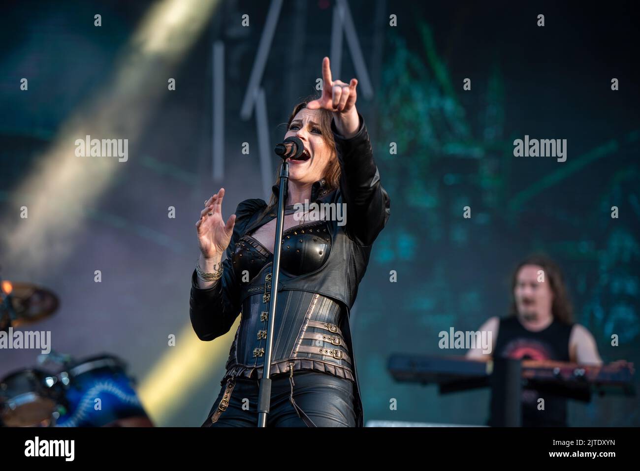 25 giugno 2022: Nightwish esibirsi al festival Hellfest Open Air Foto Stock