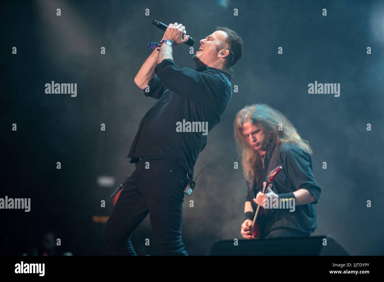 25 giugno 2022: Il Guardiano cieco si esibirà al festival Hellfest Open Air Foto Stock