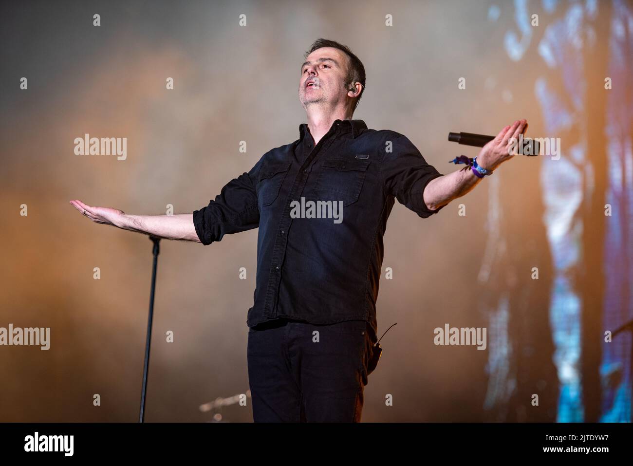 25 giugno 2022: Il Guardiano cieco si esibirà al festival Hellfest Open Air Foto Stock