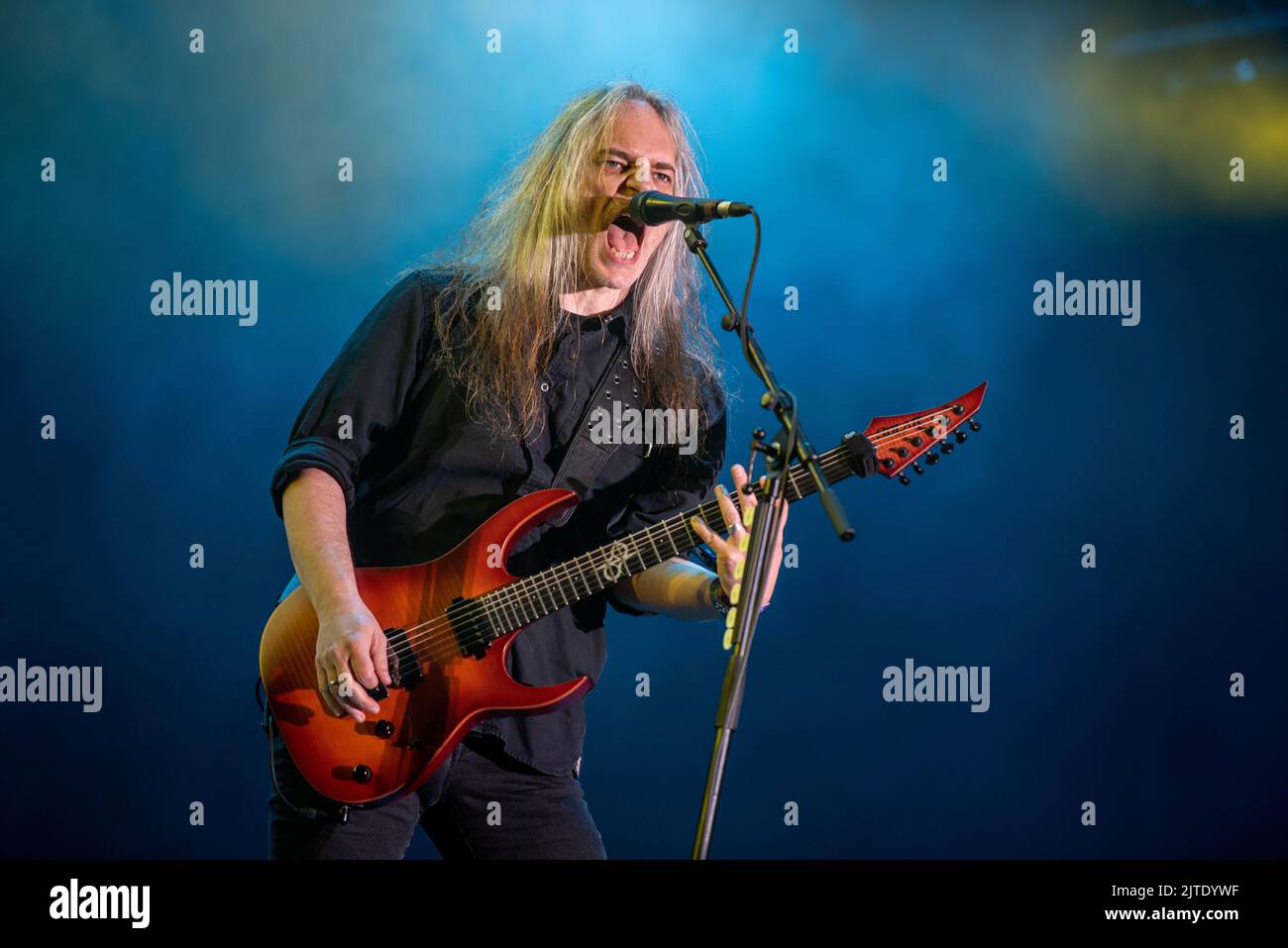 25 giugno 2022: Il Guardiano cieco si esibirà al festival Hellfest Open Air Foto Stock