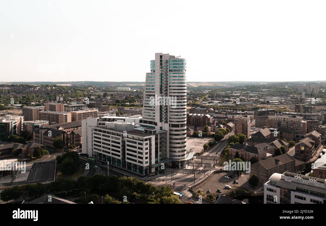 Bridgewater Place, Leeds City Centre, Inghilterra Foto Stock