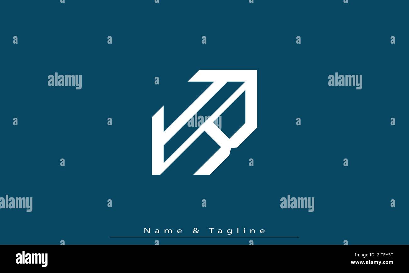 Lettere alfabetiche iniziali Monogramma logo IR , RI Illustrazione Vettoriale