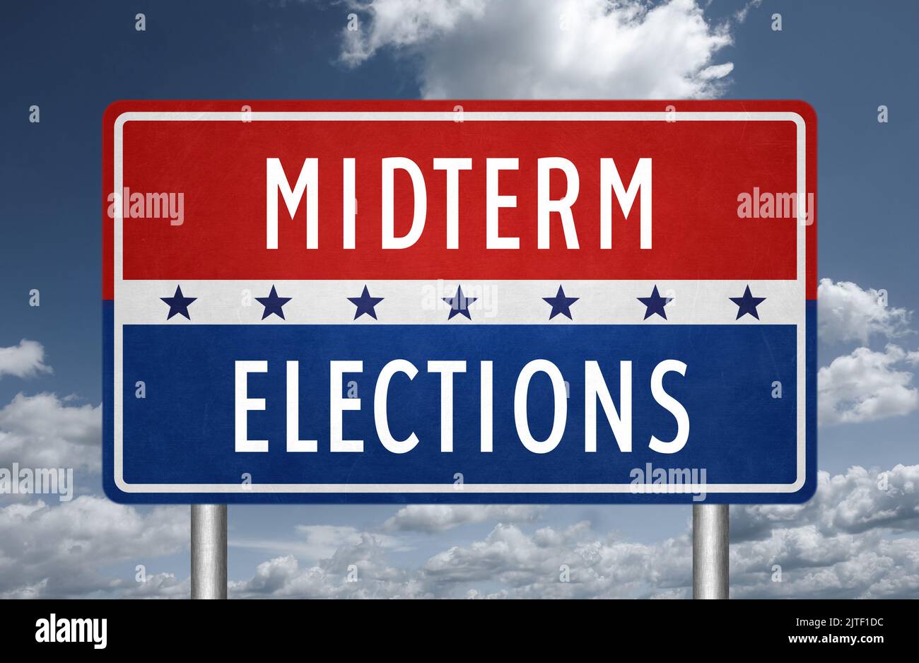 Elezioni di medio termine negli Stati Uniti Foto Stock