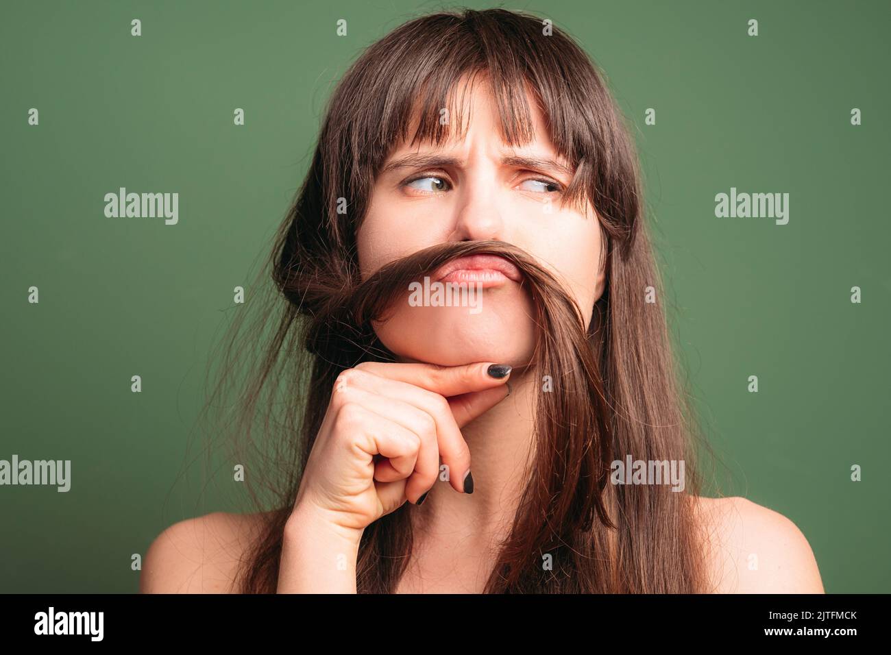 prodotti professionali per la cura dei capelli studio di bellezza Foto Stock