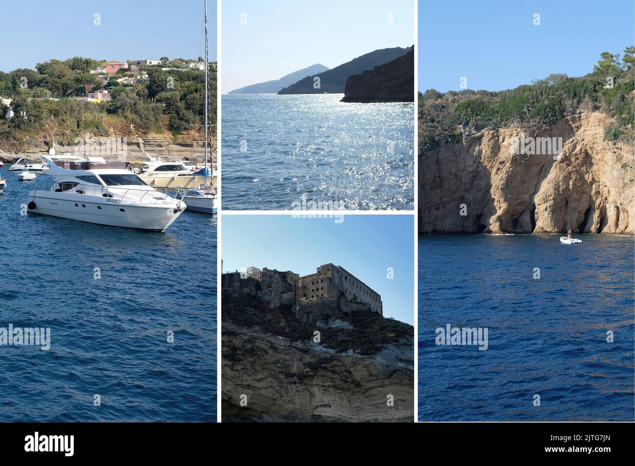 Italia, Campania, Napoli. La bellissima e colorata isola di Procida, capitale italiana della cultura 2022 Foto Stock