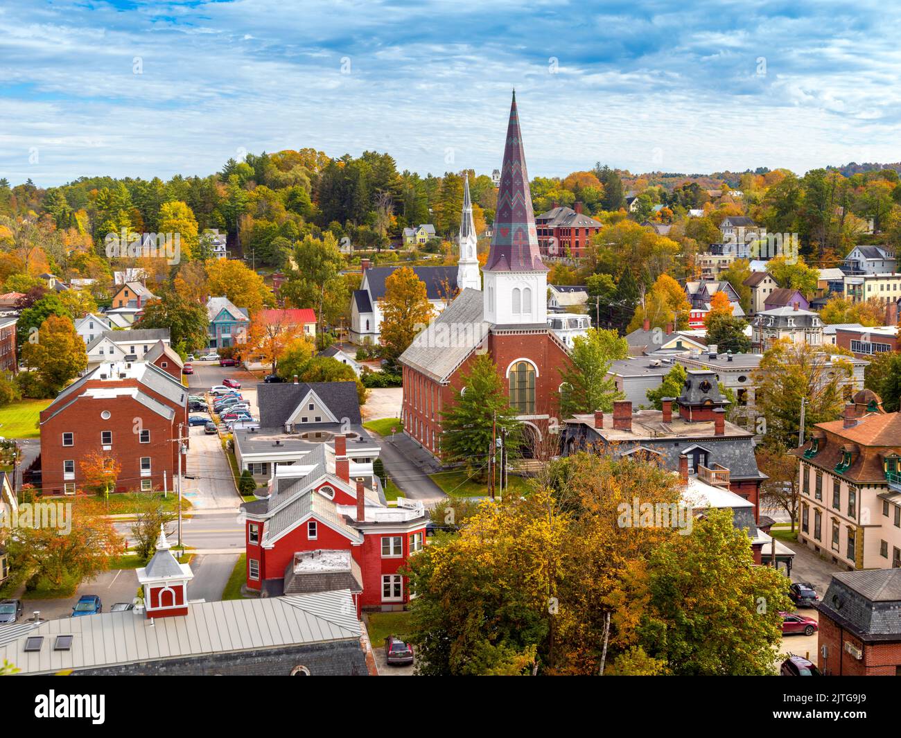 Montpelier, Vermont, New England, USA Foto Stock