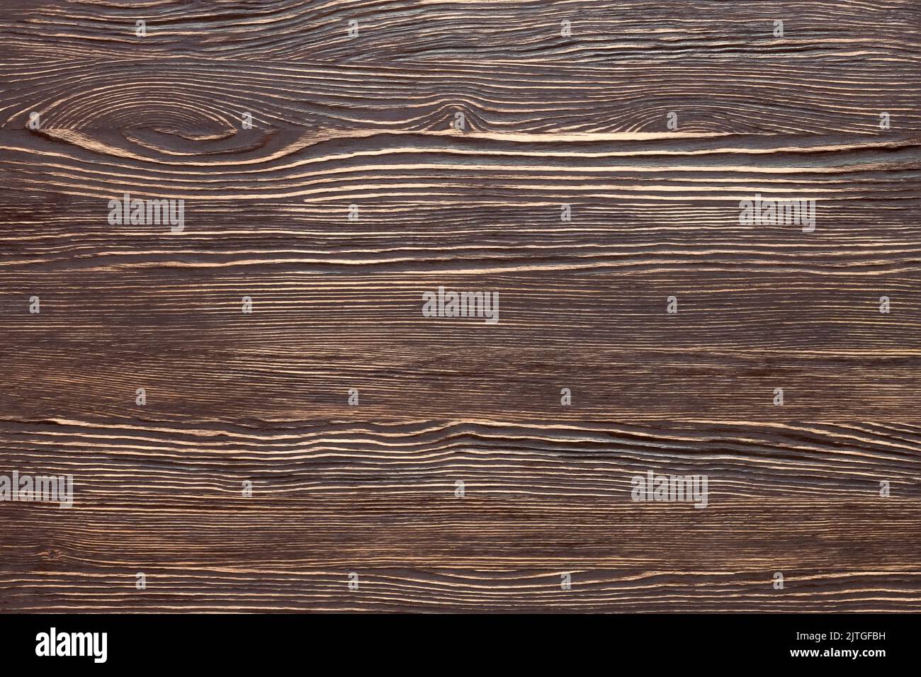 legno marrone texture tavola, vista dall'alto, piatto Foto Stock