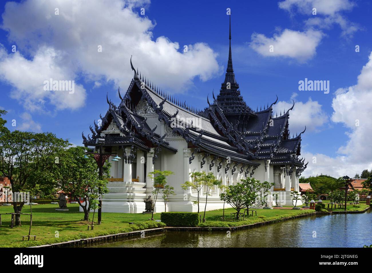 Residenza estiva del Re di Thailandia, Thailandia, Bangkok, Città Antica Foto Stock