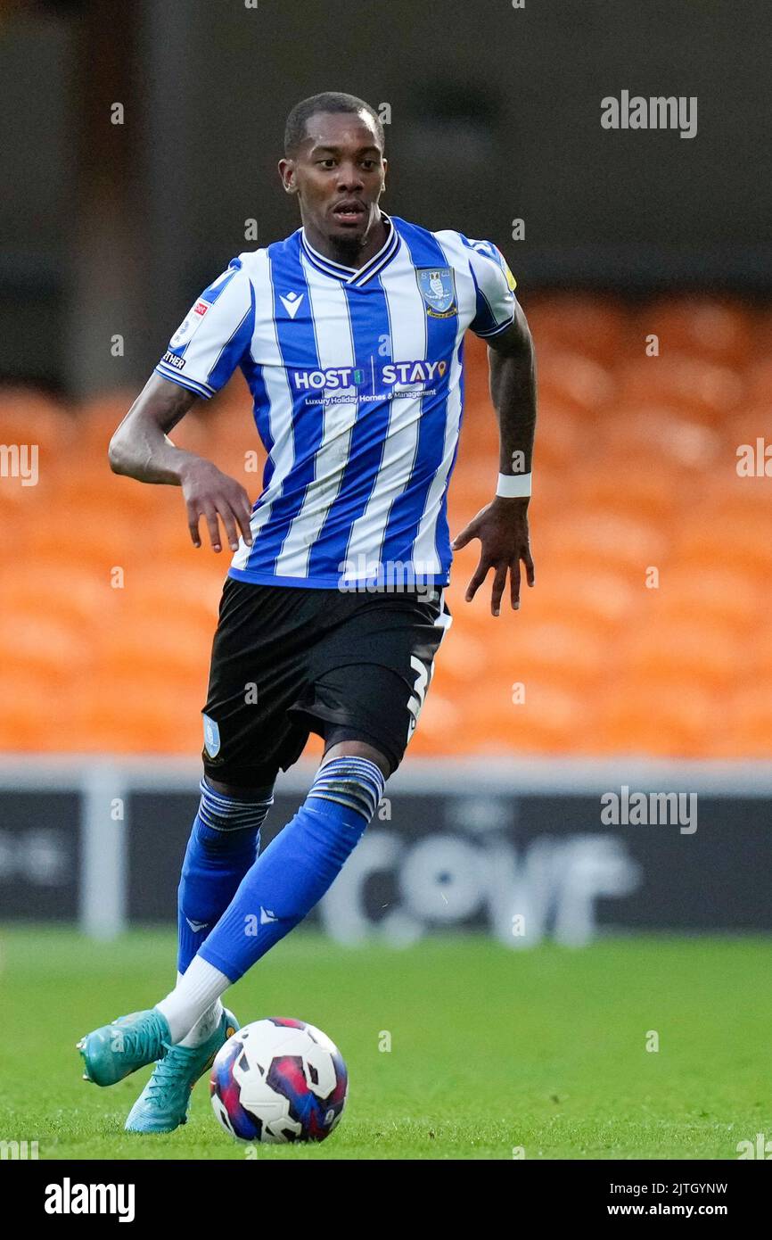 Jaden Brown #3 di Sheffield Mercoledì Foto Stock