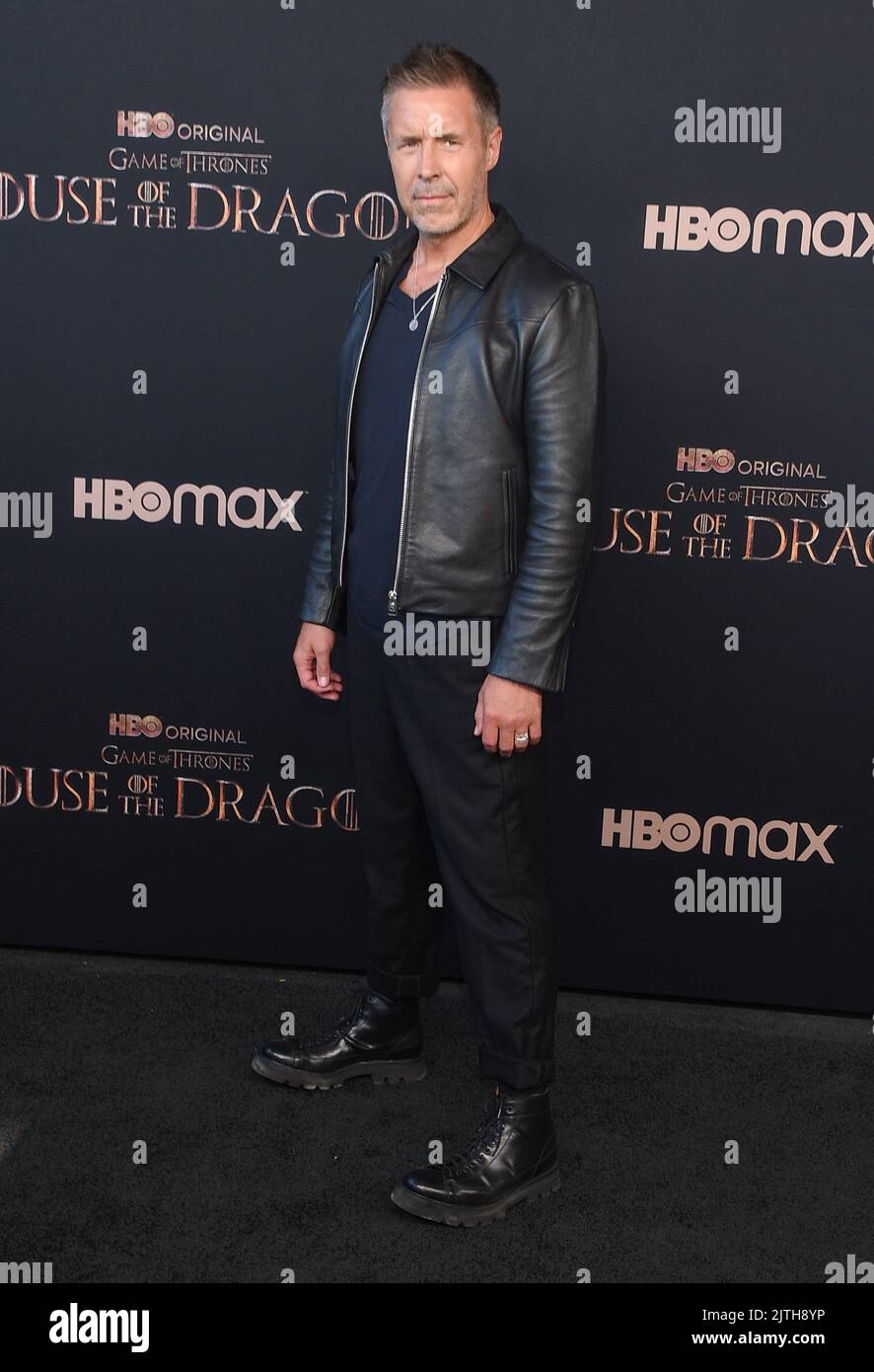 Paddy Considine arriva alla "Casa del Drago" di HBO al Museo dell'Accademia il 27 luglio 2022 a Los Angeles, California. © OConnor/AFF-USA.com Foto Stock