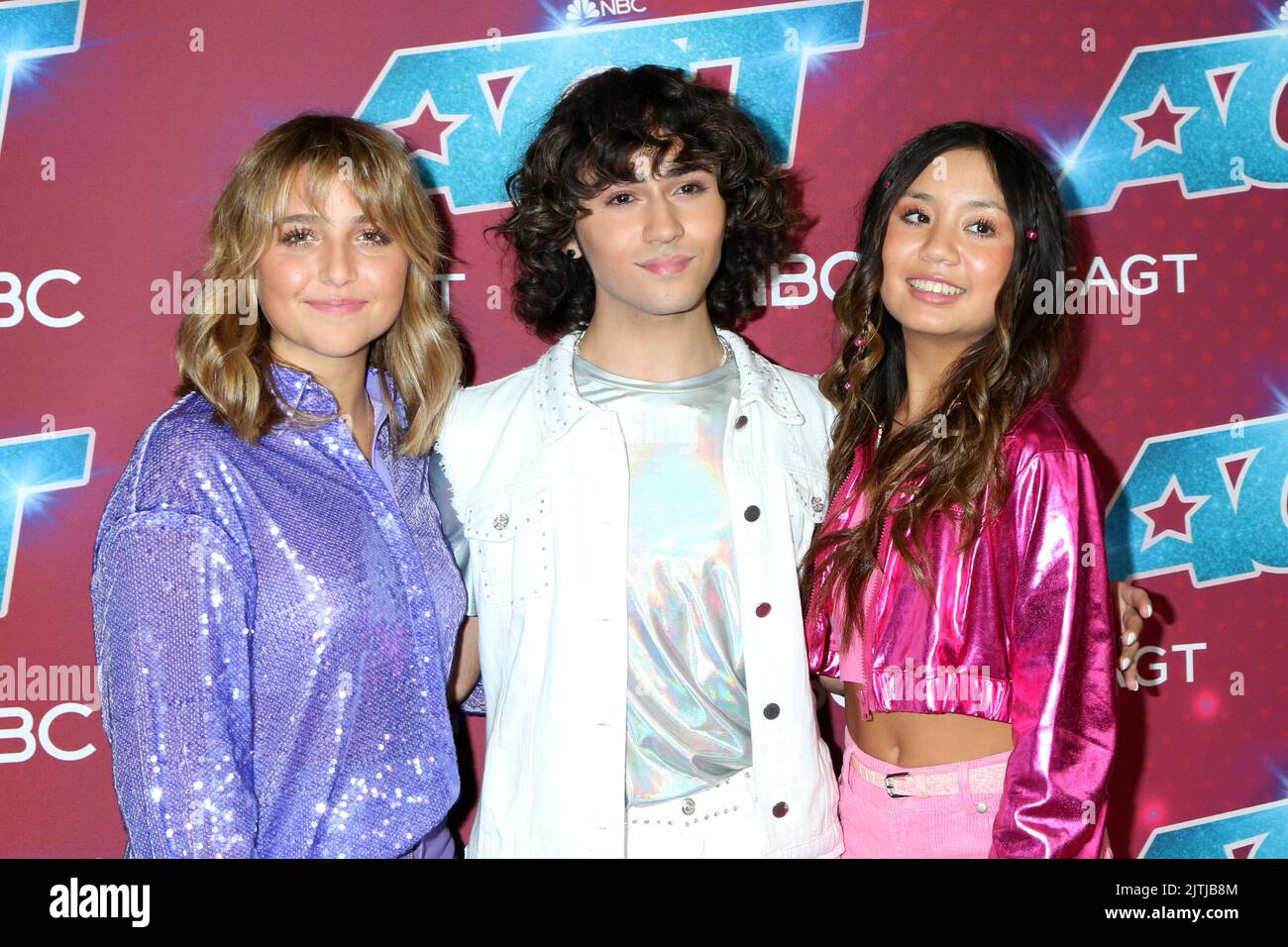 LOS ANGELES - 30 AGOSTO: Acapop alla Stagione 17 del Got Talent dell'America - Live Show Red Carpet al Pasadena Sheraton Hotel il 30 agosto 2022 a Pasadena, CA Foto Stock