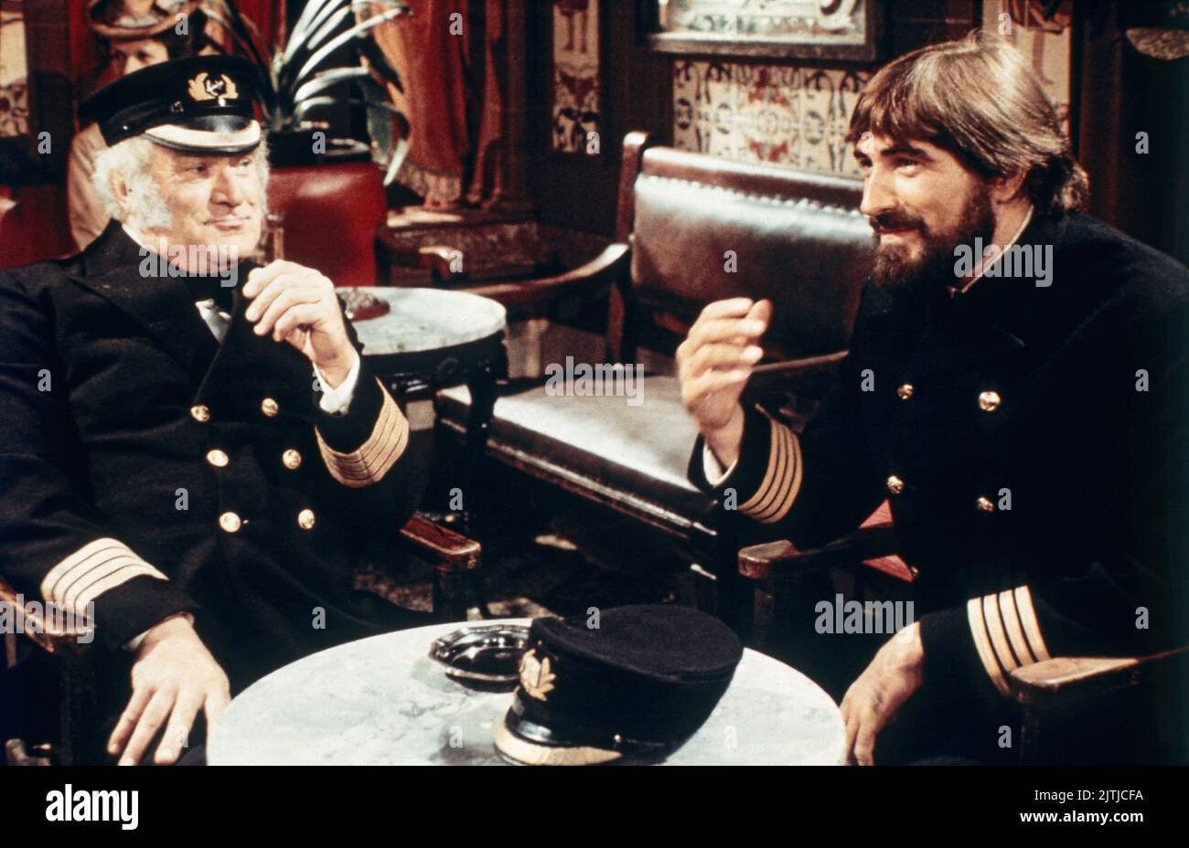 La linea Onedin, aka: Die Onedin-Linie, Fernsehserie, Großbritannien 1971 - 1980, Darsteller: Howard Lang (links) Foto Stock