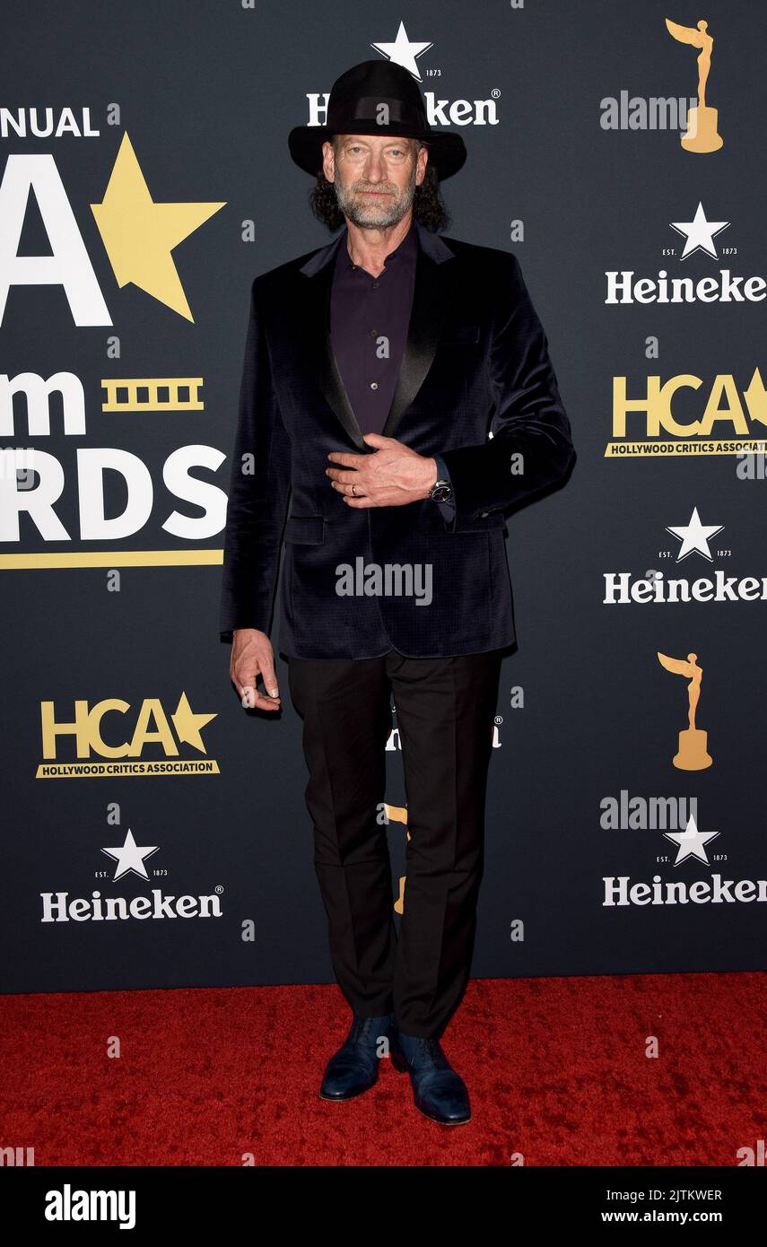 Troy Kotsur arriva al 5th° premio annuale HCA Film Awards tenutosi ad Avalon Hollywood il 28 febbraio 2022 a Hollywood, California. © Majil / AFF-USA.com Foto Stock