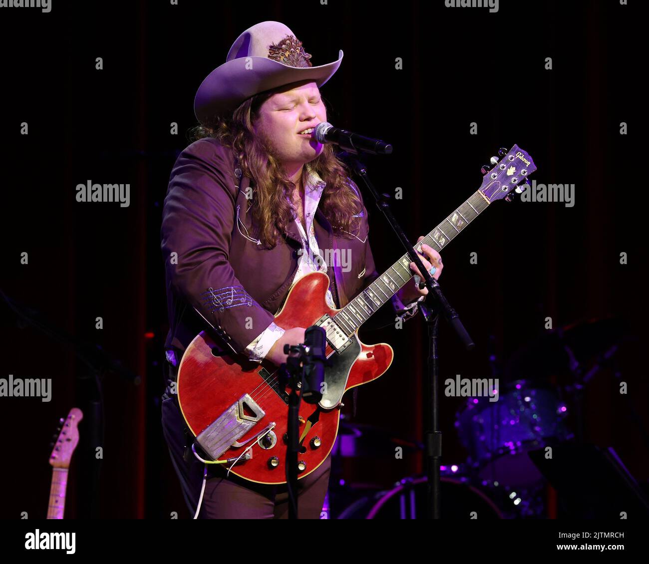 Marcus King al Marty Stuart Late Night Jam tenutosi presso il Ryman Auditorium il 8 giugno 2022 a Nashville, Tennessee. © Curtis Hilbun / AFF-USA.com Foto Stock