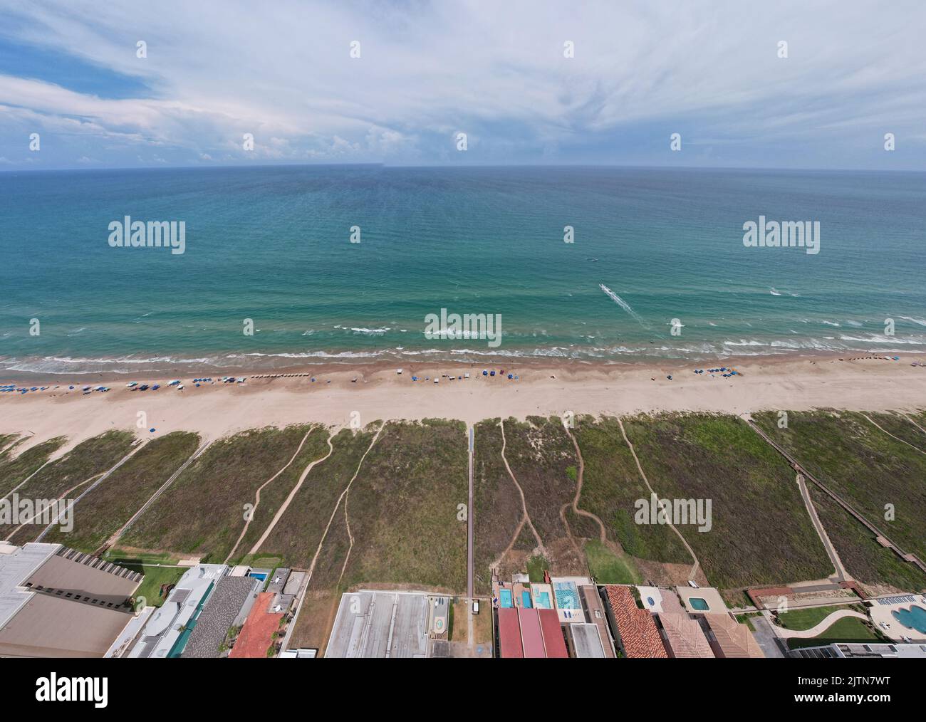 South Padre Island Beach Foto Stock