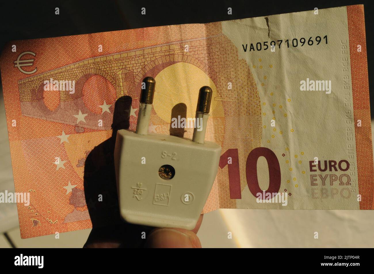 Kastrup/Copenahgen /Denmark/1st.Septmeber2022/ i prezzi elettrici sono aumentati in Danimarca come il resto d'europa i prezzi elevati in daanes start feel pain gs e i prezzi elevati dell'elettricità. (Foto. Foto di Francis Joseph Dean/Dean. Foto Stock