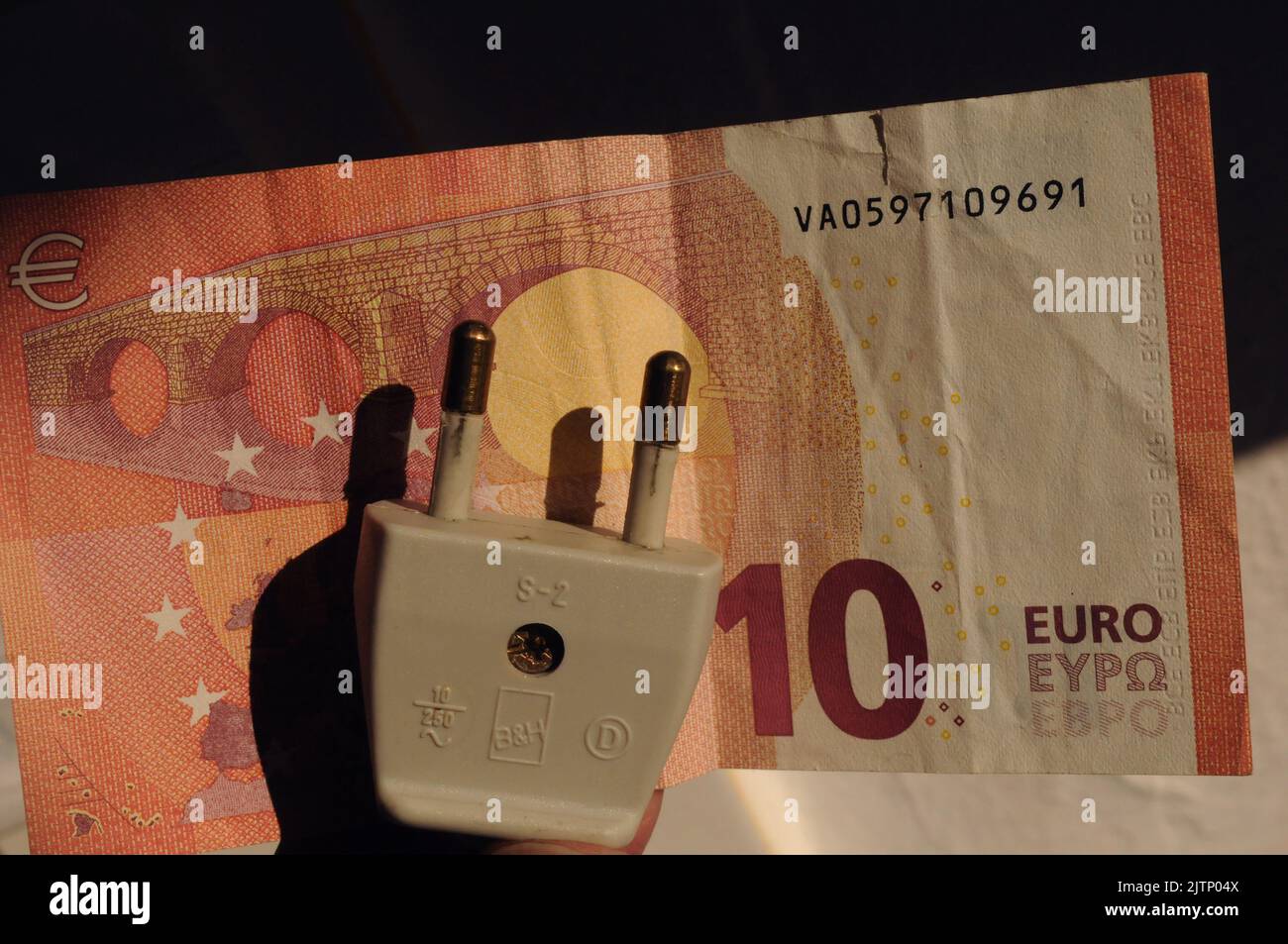 Kastrup/Copenahgen /Denmark/1st.Septmeber2022/ i prezzi elettrici sono aumentati in Danimarca come il resto d'europa i prezzi elevati in daanes start feel pain gs e i prezzi elevati dell'elettricità. (Foto. Foto di Francis Joseph Dean/Dean. Foto Stock