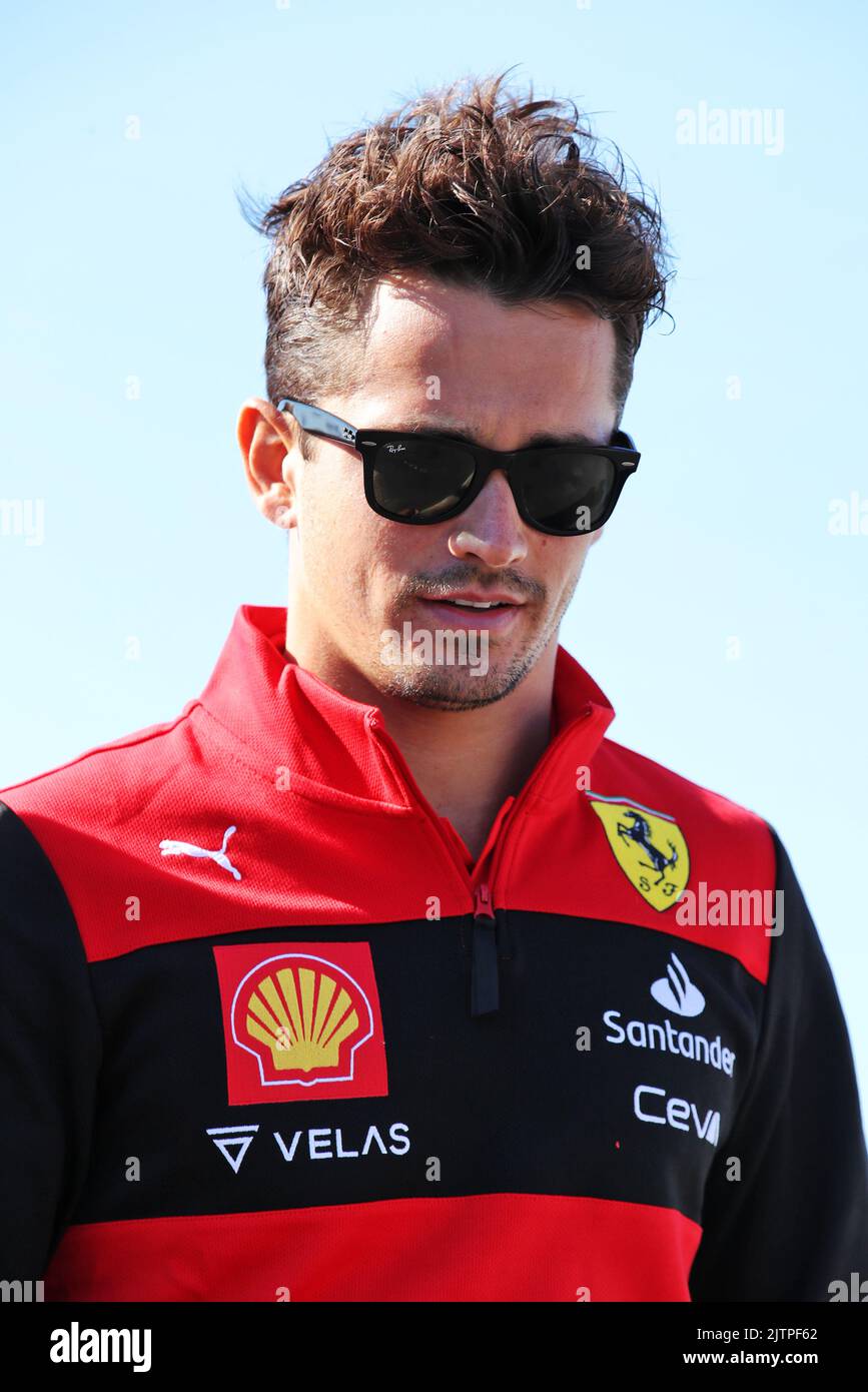 Zandvoort, Paesi Bassi. 1st settembre 2022. Charles Leclerc (MON) Ferrari. Gran Premio dei Paesi Bassi, giovedì 1st settembre 2022. Zandvoort, Paesi Bassi. Credit: James Moy/Alamy Live News Foto Stock