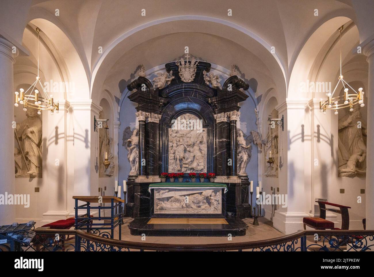 Tomba di San Bonifacio, cattedrale, Fulda, Assia, Germania Foto Stock